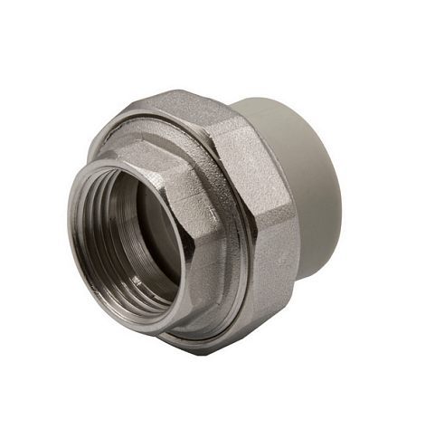 Муфта комбинированная разъемная, внутренняя резьба 32х1'' EVER plast  : фотография 1