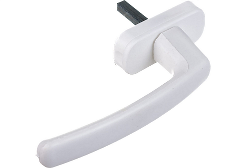 Ручка для пластикового окна белая: фотография 1