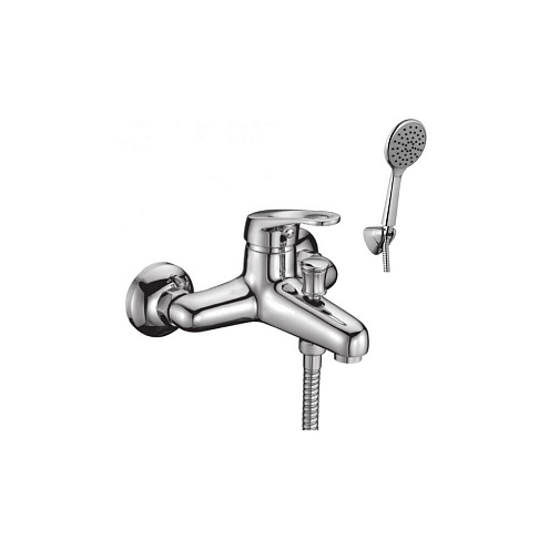 Смеситель Lemark "Омега" LM3102C для ванны с коротким изливом хром: фотография 1