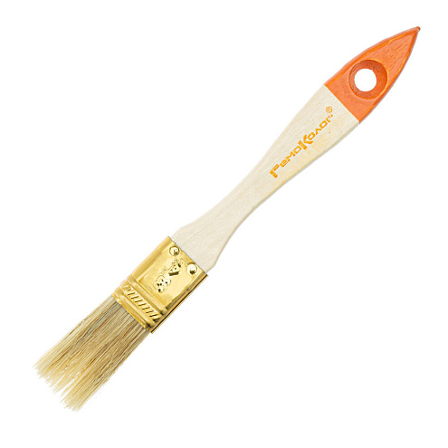 Кисть "Стандарт",  20мм, натуральная щетина, для всех ЛКМ, РемоКолор: фотография 1