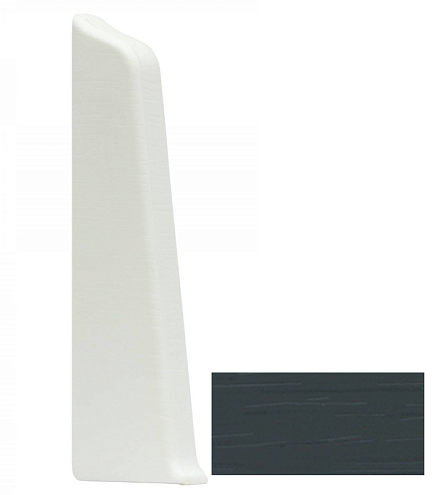 LS030 Заглушка левая 85мм  Антрацит  : фотография 1