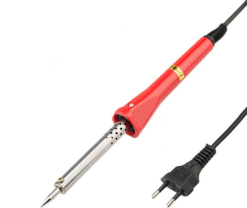 Паяльник долговечное жало 220В 60Вт Proconnect 12-0124-4: фотография 1