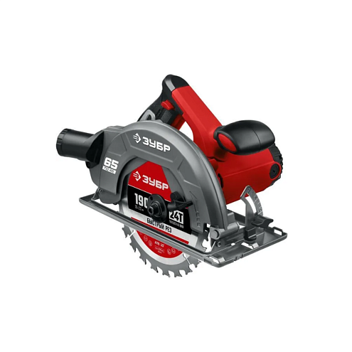 Пила циркулярная 1600Вт, диск 185х20мм, пропил 90'/45 - 64/43мм, ЗУБР: фотография 1