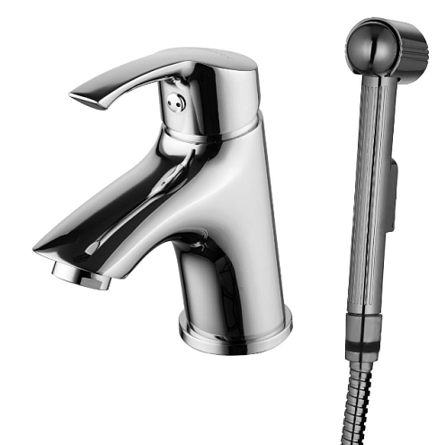 LM1116C "плюс Страйк" Смеситель для умывальника и биде, хром: фотография 1