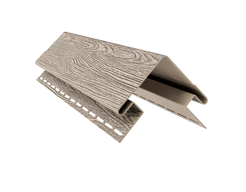 Угол наружный Технониколь Фактур, Кедр 3м: фотография 1