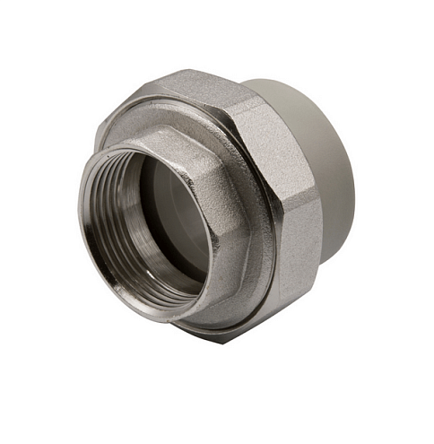 Муфта комбинированная разъемная, внутренняя резьба 40х1 1/4" EVER plast   : фотография 1