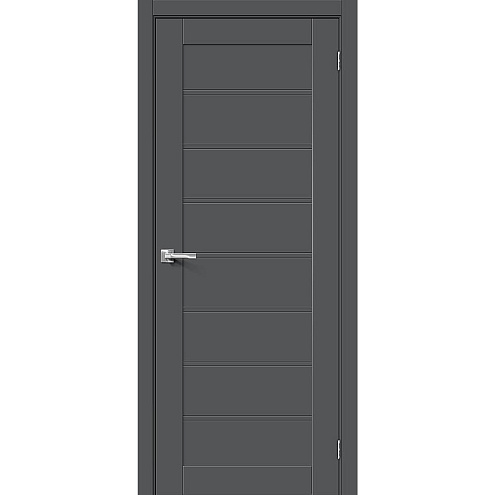 Дверь ПЭТ Браво-20 Stormy Silk 2000х600: фотография 1