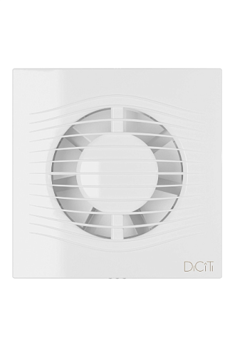 Вентилятор D100 SLIM 4C с обратным клапаном, белый DICITI: фотография 1