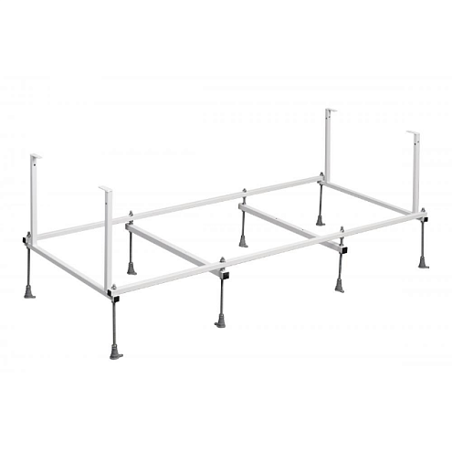 ZRU9302853 ТОЛЬКО С ВАННОЙ Монтажный комплект для ванны Becool 170х80, ручки, каркас, комплект креплений к стене, к фронтальной панели, слив перелив: фотография 1