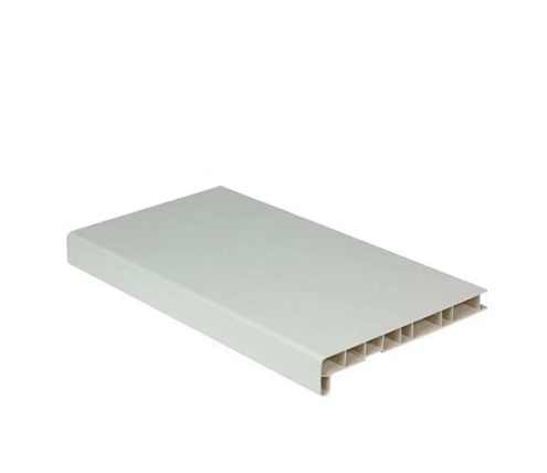 Подоконник ПВХ "МП" белый 2250х400мм: фотография 1