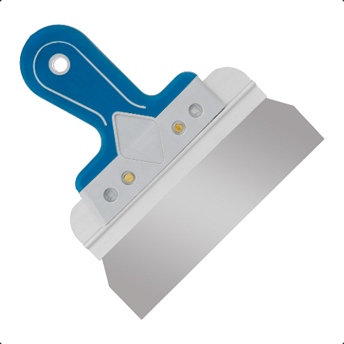 Шпатель фасадный, двухкомпонентая рукоятка, нержавеющий 200мм, РемоКолор: фотография 1