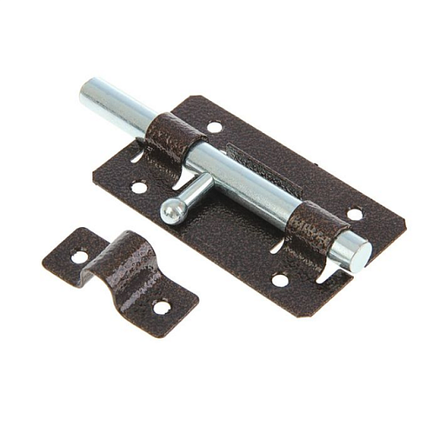 Задвижка дверная медь ЗД-01: фотография 1