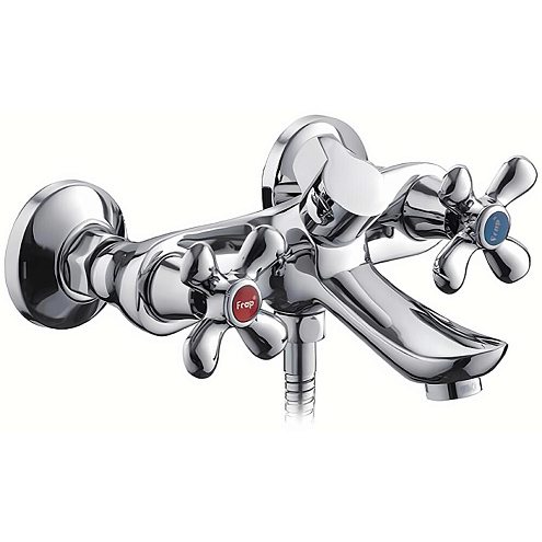 Смеситель для ванны 1/2 кер F32731-B FRAP КРЕСТ: фотография 1