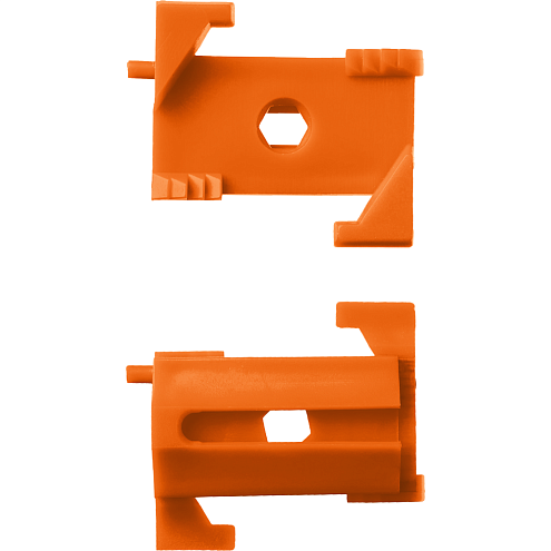 Система крепления штукатурных маяков ВИНТ, 100шт, ЗУБР: фотография 1