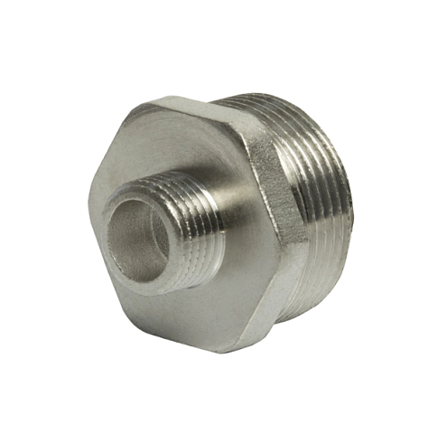 Ниппель переходной 1 1/4''х1/2'' НН никель VRT: фотография 1