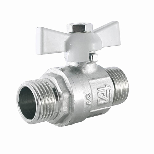 Кран шаровой 1/2" бабочка ш/ш STI: фотография 1