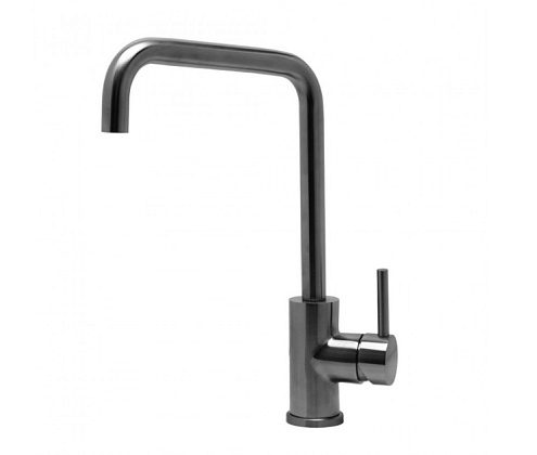 Смеситель Lemark "Эксперт" LM5077S для кухни с поворотным изливом сталь: фотография 1