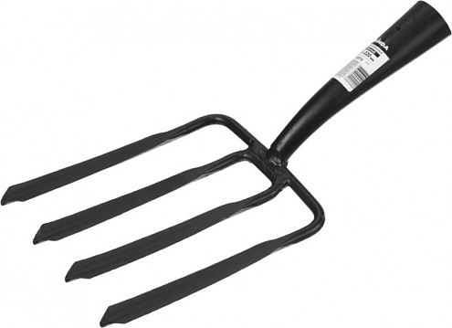 Вилы кованые копальные, без черенка, 180х220мм, Grinda: фотография 1