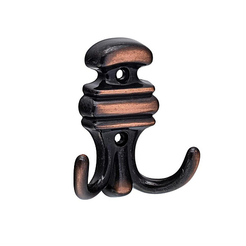 Крючок вешалка модель 13.090 медный антик "Element": фотография 1