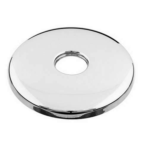 Отражатель RR 130OC80 1/2" D=80мм d=21,5мм h=10мм латунь хром плоский: фотография 1