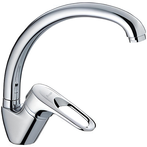 Смеситель для кухни 40к F4104 FRAP с отв боковая: фотография 1