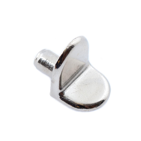 Полкодержатель Г-образный  никелированный 4шт "Element": фотография 1