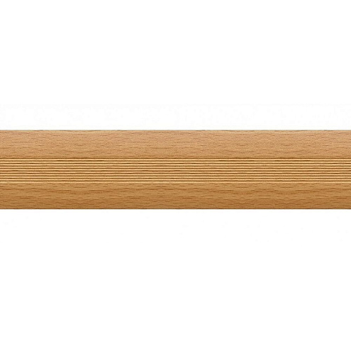 Порог-стык узкий 25мм 1,8м бук: фотография 1