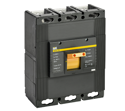 Выключатель автоматический 3п 630А 35кА ВА 88-40 KARAT IEK SVA50-3-0630: фотография 1