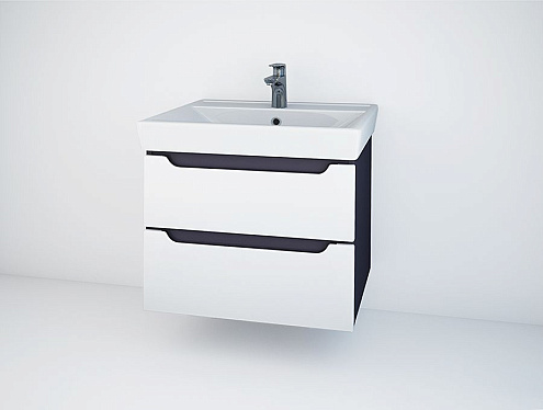 Тумба Элиза 60 арт.115 серая: фотография 1