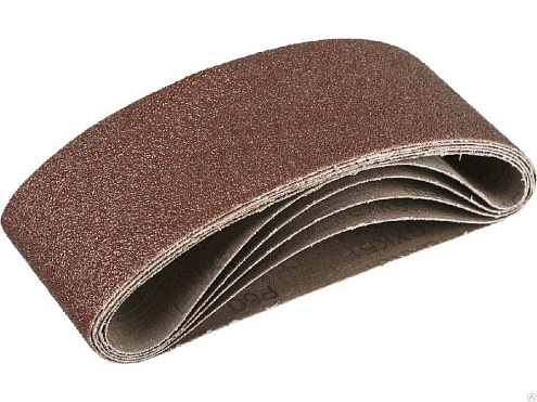 Лента абразивная бесконечная, P 60, 75х457мм, 3шт, STAYER: фотография 1