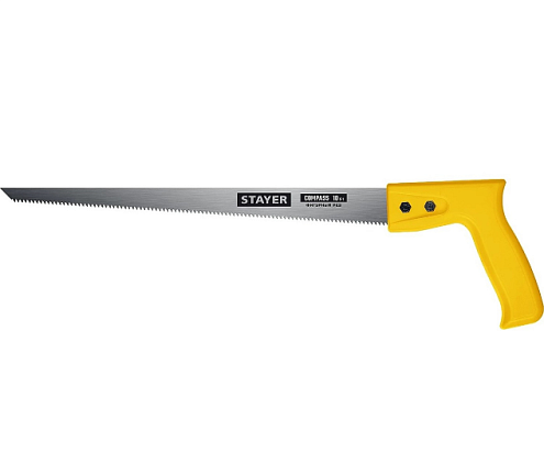 Ножовка выкружная  300мм, 10TPI, с острием, STAYER: фотография 1