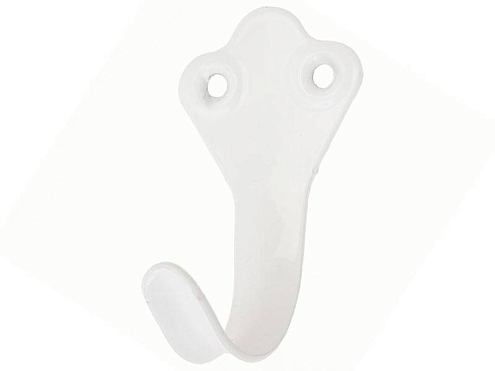 Крючок - вешалка №2 с полимерным покрытием: фотография 1