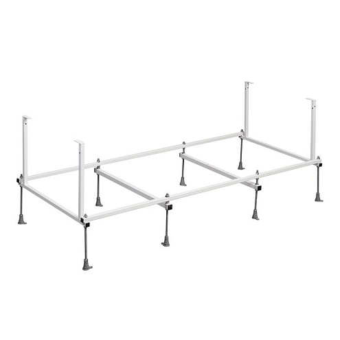 ZRU9302875 ТОЛЬКО С ВАННОЙ Монтажный комплект для ванны Uno 160х75, каркас, крепление к стене, крепление к фронтальной панели, слив-перелив: фотография 1