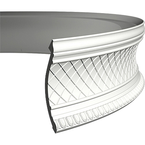 Карниз 1.50.138flex размеры 165х151х2000 мм: фотография 1