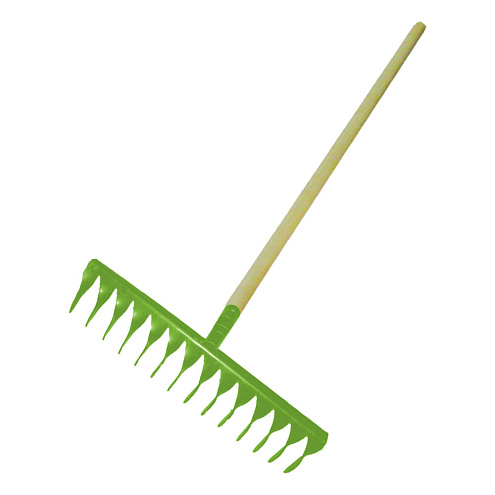 Грабли с витым зубом ГВ-14, с черенком, 1200мм: фотография 1