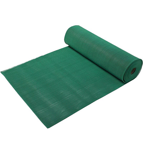 Коврик-дорожка против скольжения Зиг-Заг 4,5мм 0,9м зелёный : фотография 1