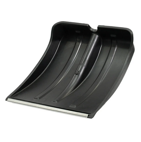 Ковш лопаты 380х365мм пластиковый с оцинкованной планкой: фотография 1