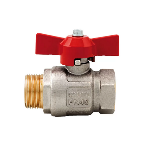 Кран шаровой 1" бабочка г/ш ITAP IDEAL 093: фотография 1