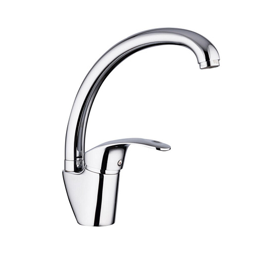 Смеситель для кухни 40к F4121 FRAP б/отв боковая: фотография 1