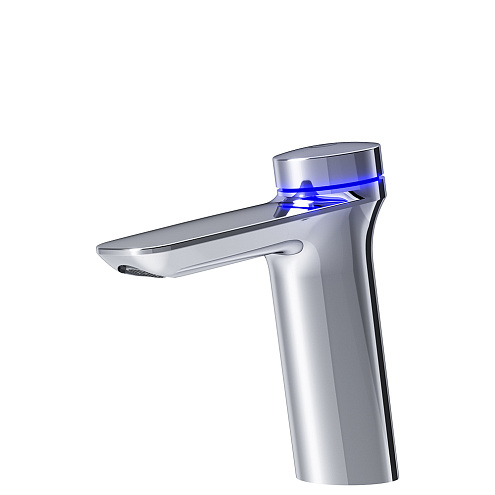 F50A02400 Inspire V2.0, TouchReel электронный см-ль, излив 125 мм, хром: фотография 1