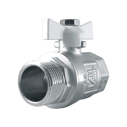 Кран шаровой 3/4" бабочка ш/г STI: фотография 1