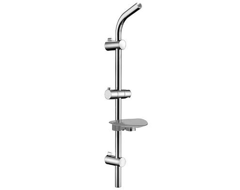 Стойка для душа Lemark LM8071C с мыльницей: фотография 1