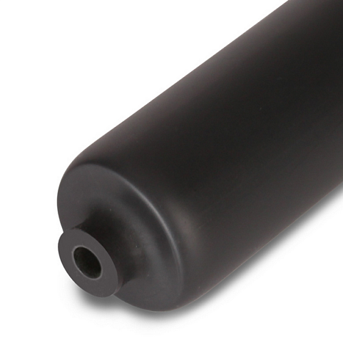Трубка термоусадочная клеевая ТТК-(4:1)-6/1.5 черная 1м КВТ 59673: фотография 1