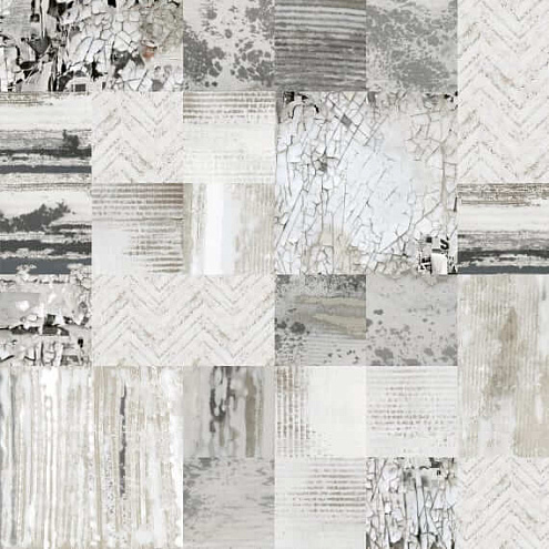 Керамогранит декор Айриш 7246-0006 серый 45x45: фотография 1