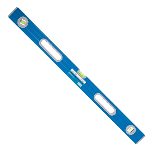 Уровень коробчатый с ручками, 800мм, 3 глазка, точность 1мм/м, РемоКолор: фотография 1