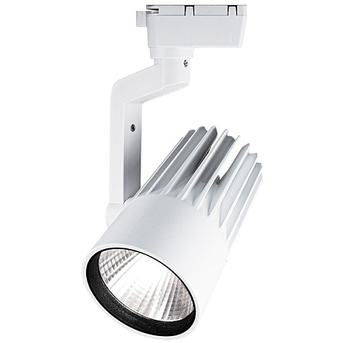 Светильник светодиодный трековый PTR 0130-2 30Вт 4000К IP40 24 градуса WH белый JazzWay 5022737: фотография 1