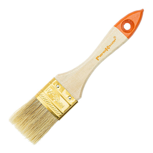 Кисть "Стандарт",  38мм, натуральная щетина, для всех ЛКМ, РемоКолор: фотография 1