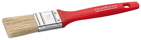 Кисть флейцевая универсальная 30мм, смешанная щетина, пластиковая ручка, ColorExpert: фотография 1
