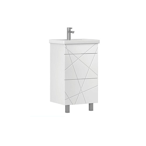 Тумбы Geometry 2-500 под умывальник Фостер 50: фотография 1