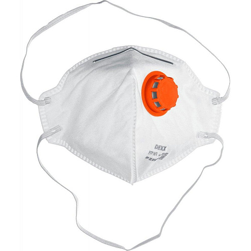 Полумаска фильтрующая FFP1 с клапаном Dexx: фотография 1